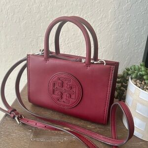 Tory Burch Mini Ella Tote in JUNEBERRY